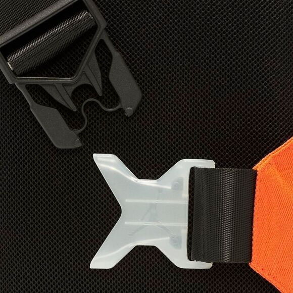 Air Jordan OG MVP Hip Bag Fanny Pack Orange Black Zippers Buckle Retro Brand New - Picture 14 of 14